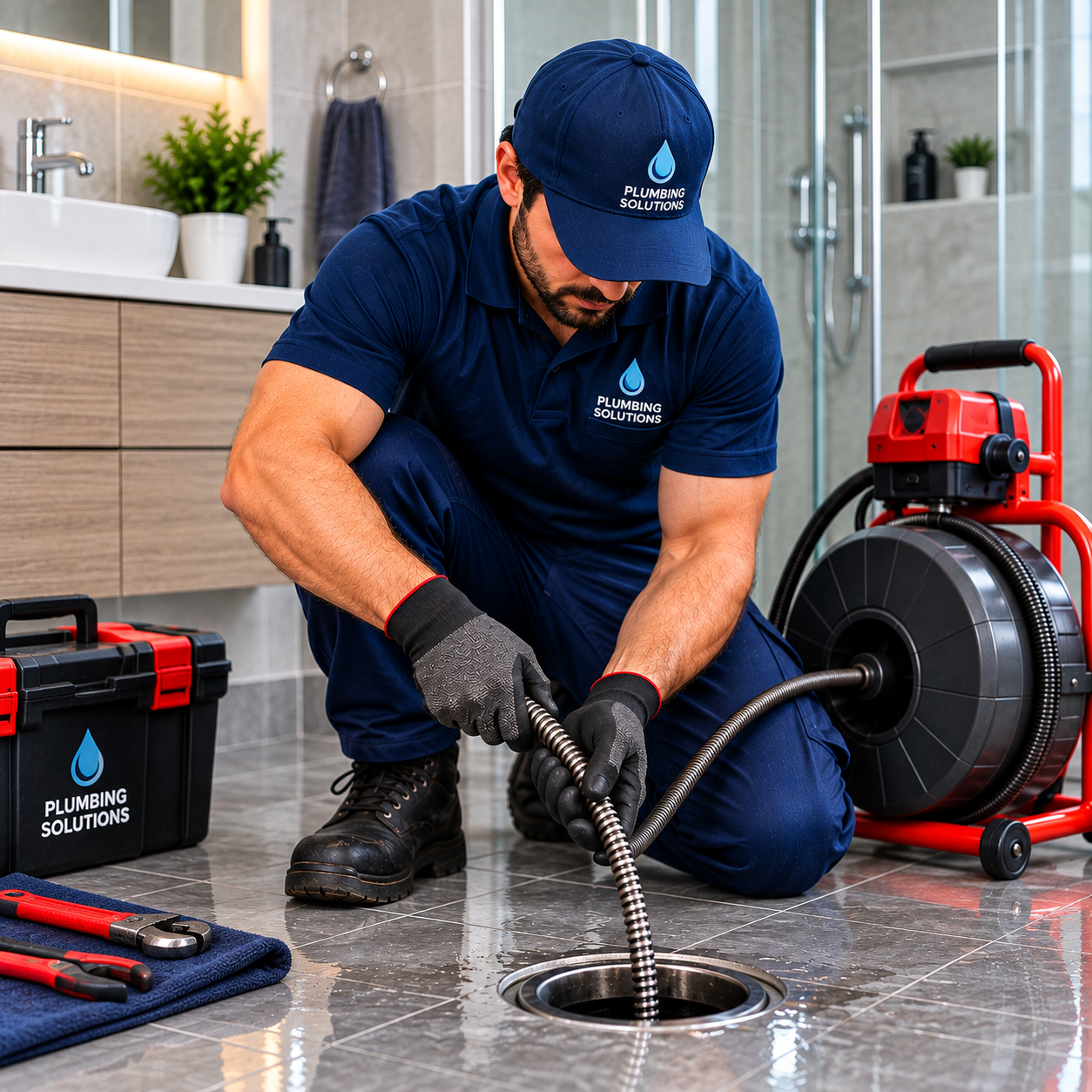 Drain cleaning service